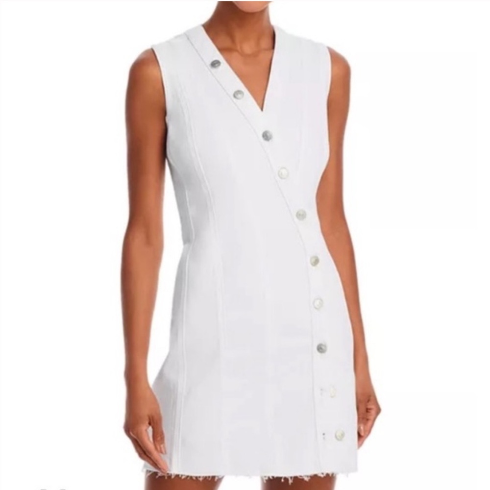 Rails salt white mini denim dress. NWT. Size small.